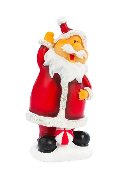 Різдвяна іграшка Санта Клаус. — стокове фото