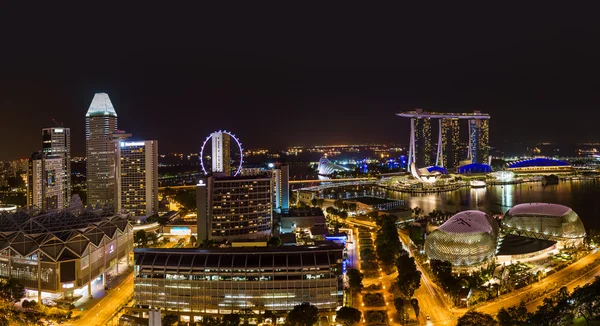 Miasto Singapur — Zdjęcie stockowe