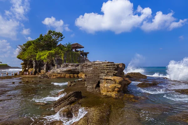 Ναό Tanah Lot Temple - Μπαλί Ινδονησία — Φωτογραφία Αρχείου