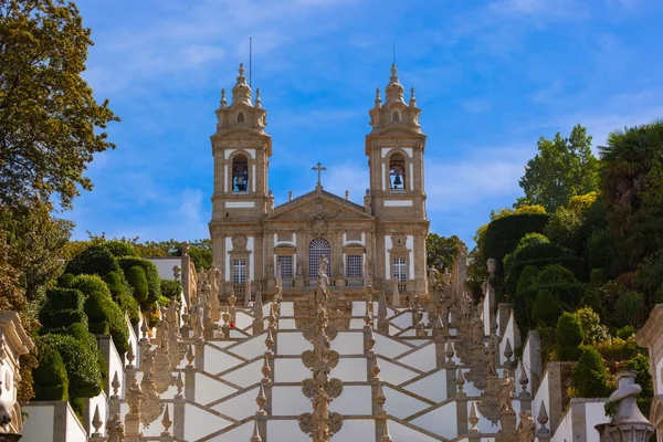 葡萄牙布拉加的Bom Jesus教堂 — 图库照片