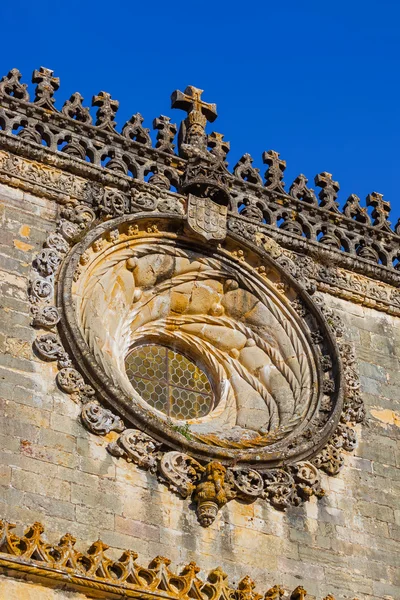 Ridders van het kasteel van de Tempeliers (kloosters van Christus) - Tomar Portu — Stockfoto