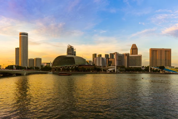 Singapore city skyline — Stock Photo, Image