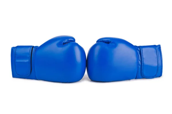 Guantes de boxeo aislados sobre fondo blanco — Foto de Stock