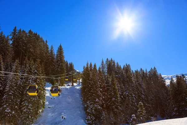 Ośrodek narciarski Bad Gastein - Austria — Zdjęcie stockowe