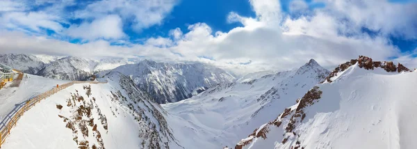 Mountains ski resort Solden Austria — Stock Photo, Image