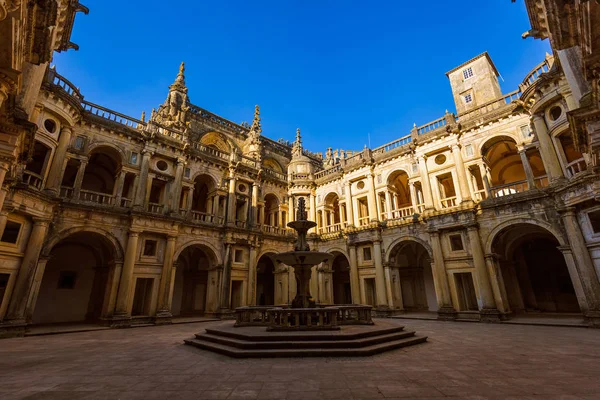 Castelo de Cavaleiros dos Templários (Conventos de Cristo) - Tomar Portu — Fotografia de Stock