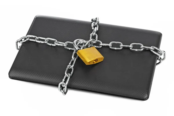 Notebook and chains — Stock Photo, Image