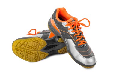 Spor spor ayakkabı beyaz arka plan üzerinde izole