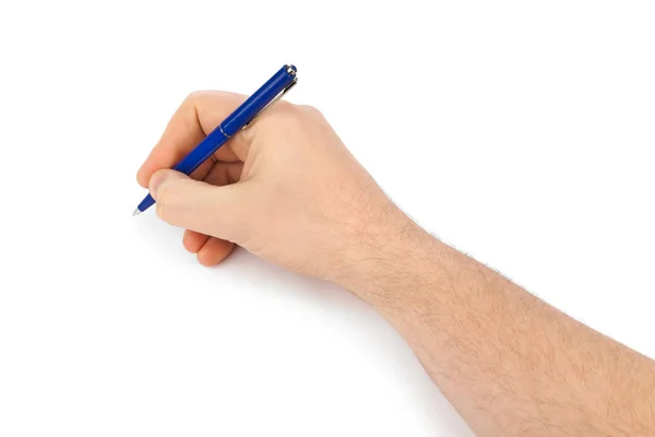 Ручка в руці — стокове фото