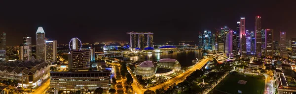 Ciudad de Singapur skyline — Foto de Stock