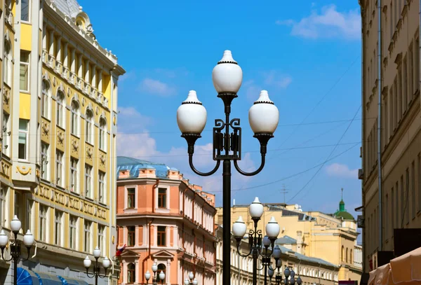 Famosa rua Arbat Moscou Rússia — Fotografia de Stock