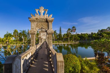 Su Saray Taman Ujung Bali Adası Endonezya