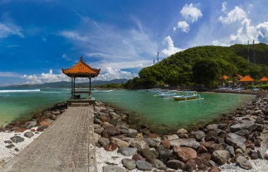 Candidasa Beach - Bali Island Indonesia clipart