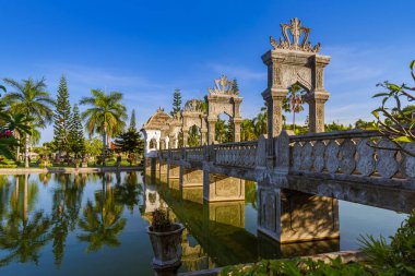 Su Saray Taman Ujung Bali Adası Endonezya