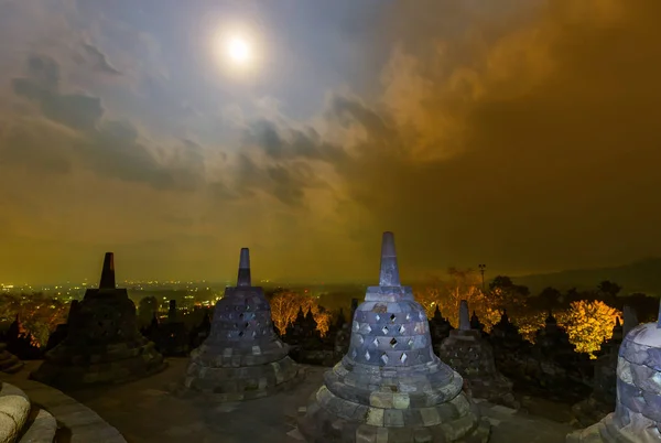 Borobudur Buddist Temple - island Java Indonesia — Stock Photo, Image