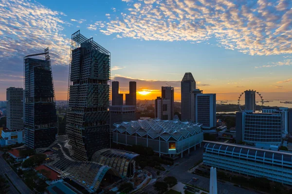 Skyline von singapur — Stockfoto