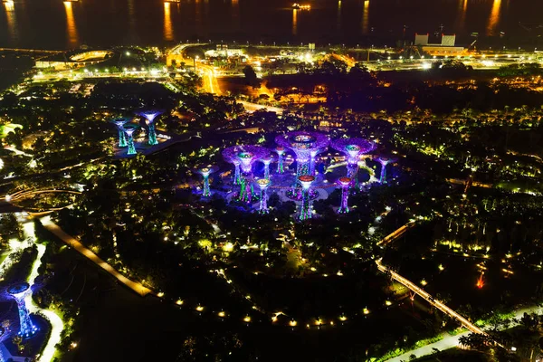 Ogrody parku w zatoce - Singapur — Zdjęcie stockowe
