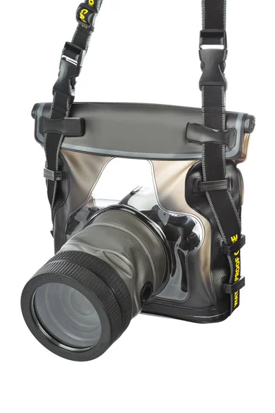 Camera in waterproof case — Stock Photo, Image