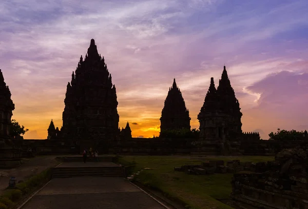 Prambanan tapınak yakınındaki Yogyakarta Java Adası - Endonezya — Stok fotoğraf