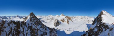 dağlarda Kayak - Innsbruck Avusturya