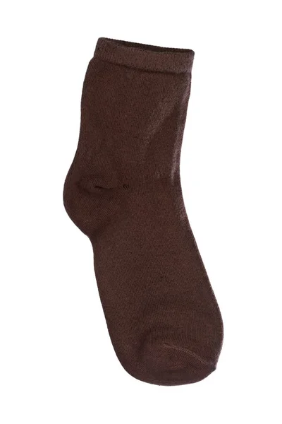 Женские носки на белом фоне — стоковое фото