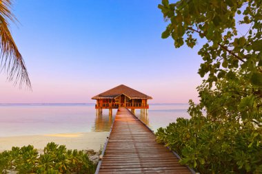 Maldivler adada Spa salon