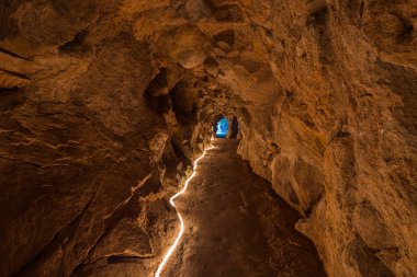 Underground tunnel in Castle Quinta da Regaleira