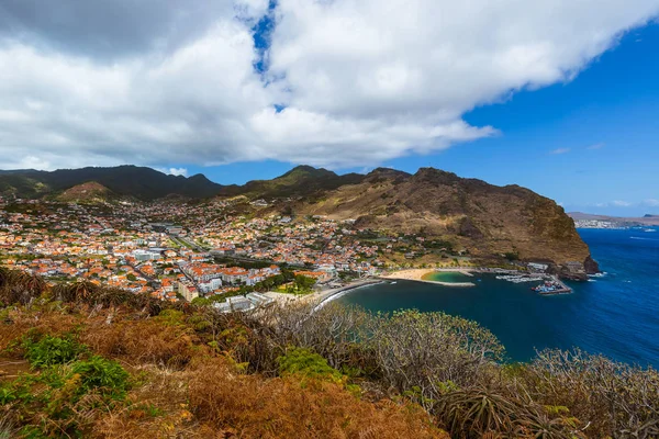 Town Machico - Madeira Portugal — Stockfoto