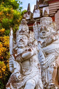 Budist tapınağı Banjar - Adası Bali Endonezya