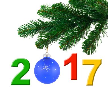 Noel ağacı ve 2017