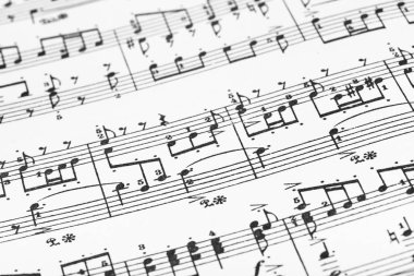 müzik sayfası - sanat arka plan