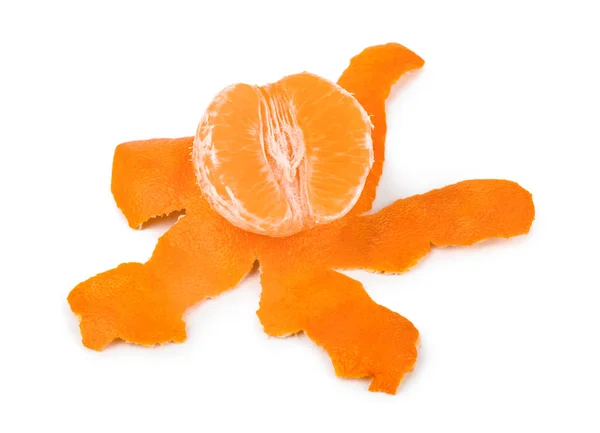 Tangerina madura ou mandarina — Fotografia de Stock