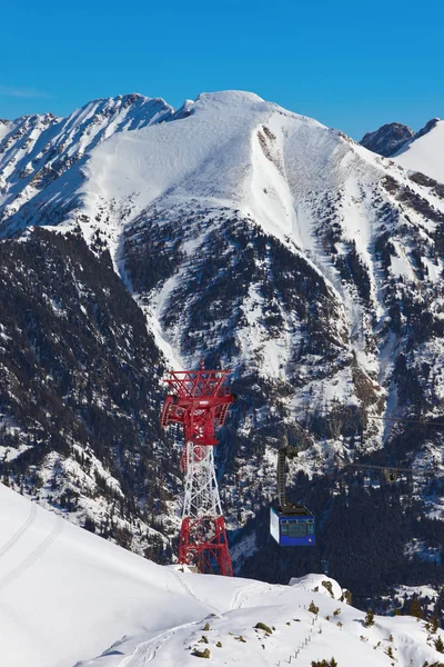 Góry ski resort bad hofgastein - austria — Zdjęcie stockowe