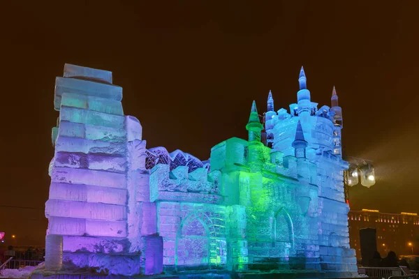 Christmas installation in Moscow - Russia