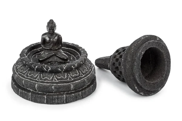 Buddha stupa - souvenir from Borobudur Temple in Indonesia — Stock Photo, Image
