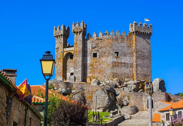 Castle in town Penedono - Portugal — Stock Photo, Image