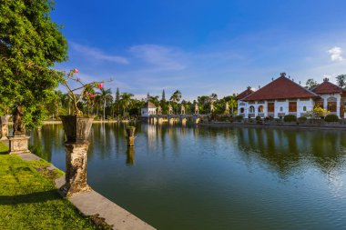 Su Saray Taman Ujung Bali Adası Endonezya