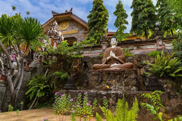 Buddhistický chrám Banjar - ostrov Bali Indonésie — Stock fotografie
