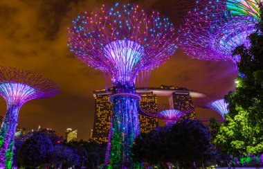 Park bahçeler Körfez - Singapur