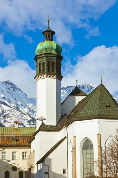 Staré město v Innsbrucku Rakousko — Stock fotografie