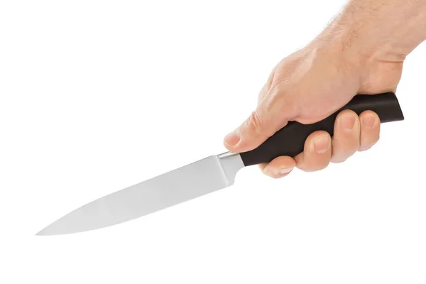Mano con cuchillo —  Fotos de Stock