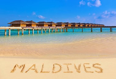 Word Maldivler plaj
