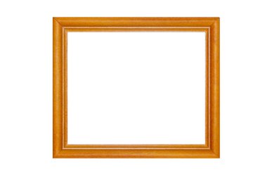 retro çerçeve beyaz zemin üzerine izole