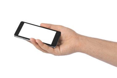 Akıllı telefonlu el.