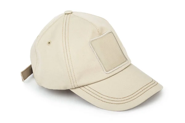흰색 배경에 고립 된 야구 모자 — 스톡 사진