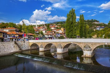Eski şehir Saraybosna - Bosna-Hersek