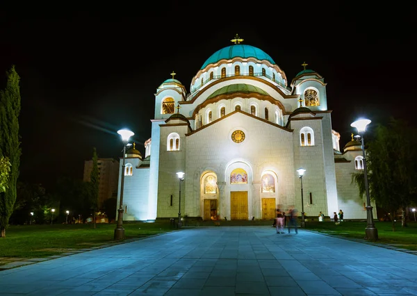 성 사바 성당-베오그라드-세르비아 — 스톡 사진