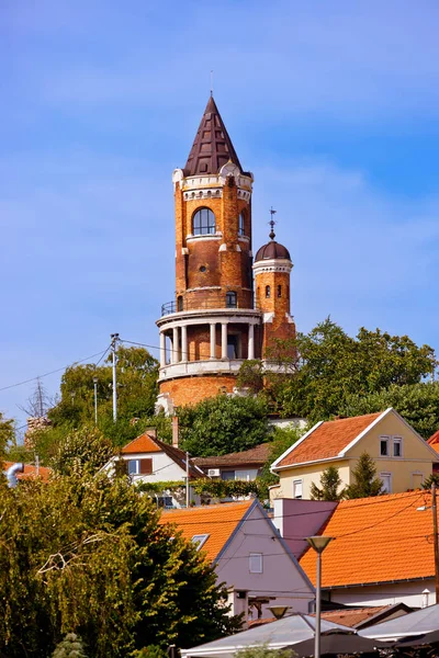 Gardos Tower in Zemun - Belgrade Serbia — Stock Photo, Image