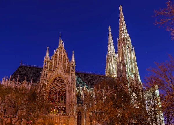 Church Votivkirche in Vienna Austria — Stock Photo, Image