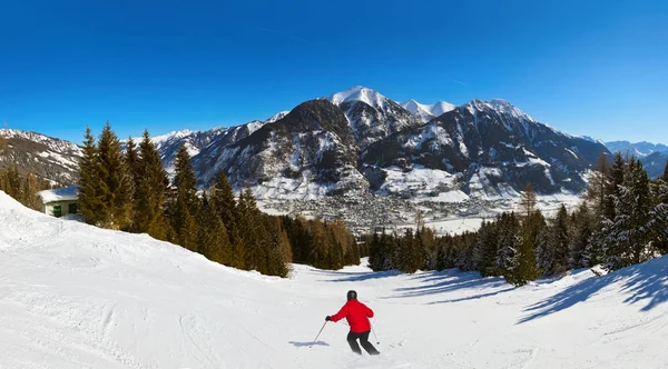 Dağlar ski resort bad hofgastein - Avusturya — Stok fotoğraf